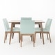 preview thumbnail 2 of 13, Christopher Knight Home Prazen Mid-Century Modern 5-piece Dining Set