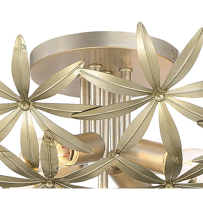 Minka Lavery 2144 Flower Child 4 Light 22" Wide Flush Mount Ceiling