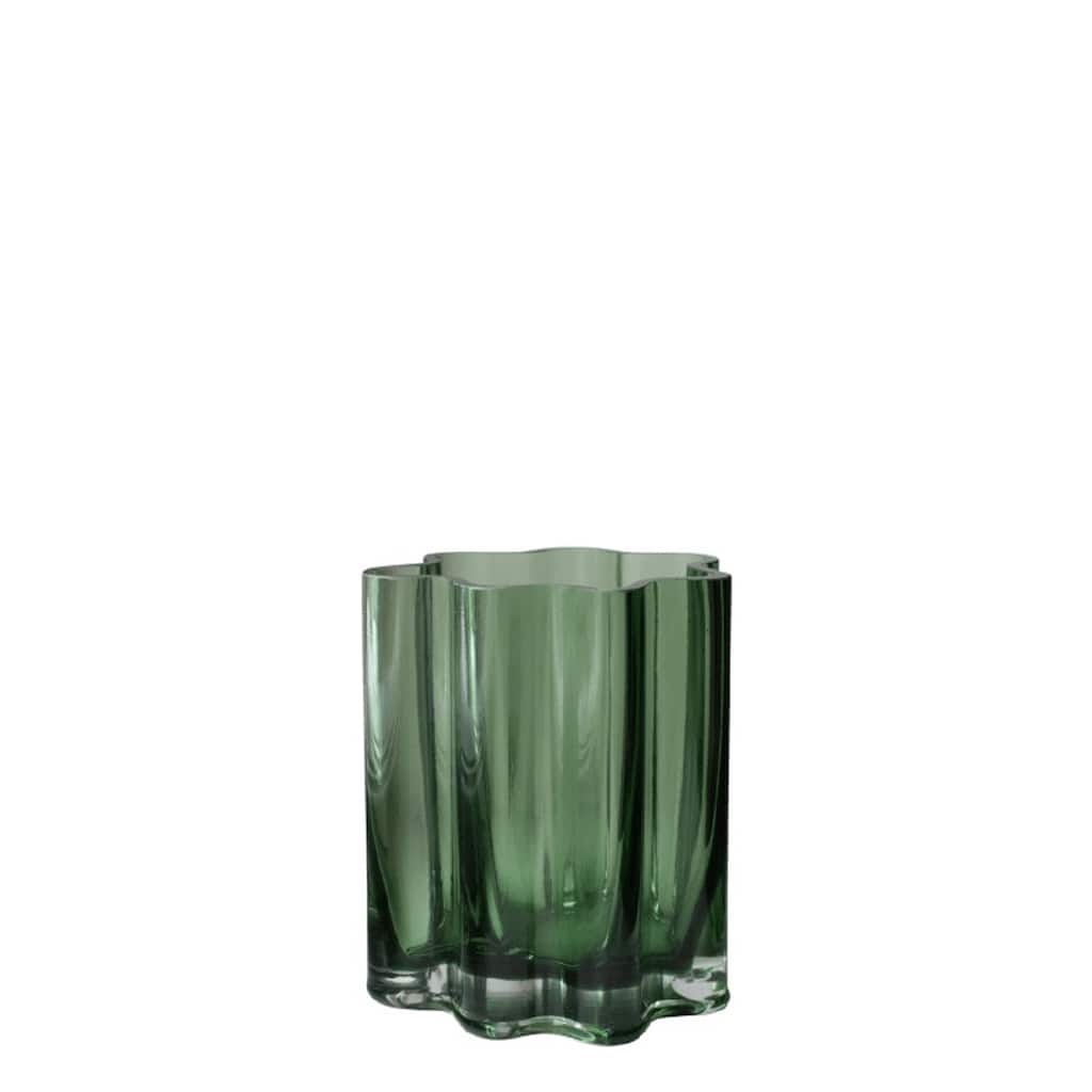 Filter glass candle - green