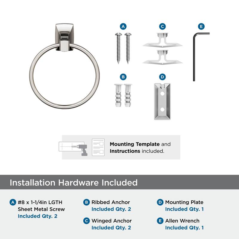 Amerock Highland Ridge Hand Towel Ring