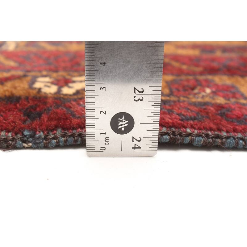 ECARPETGALLERY Hand-knotted Teimani Dark Navy Wool Rug - 3'1 x 5'1