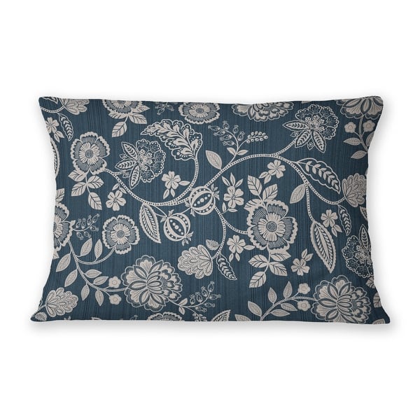 BRIANNA NAVY Lumbar Pillow By Kavka Designs Bed Bath & Beyond 35850422