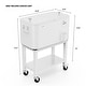 preview thumbnail 2 of 5, 60 QT Detachable Outdoor Cooler Cart - 60qt