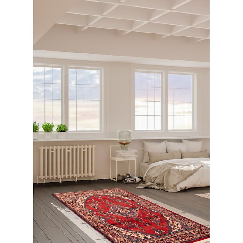 Andelz Red Rug 4'2" x 7'0" - 4'2 x 7'0