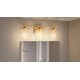 preview thumbnail 7 of 22, Quoizel Abner Steel 3-light Bath Light