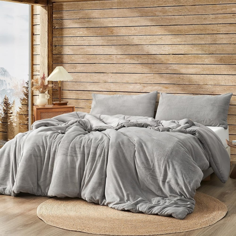 Coma-holic® - Coma Inducer® (with Butter) Oversized Comforter - Driftwood Gray