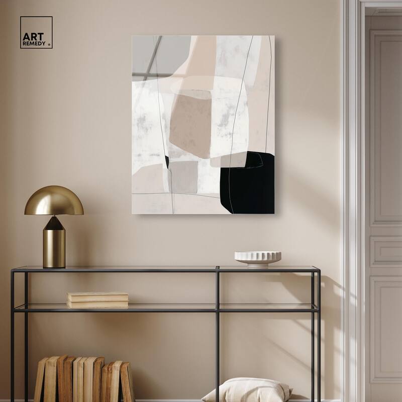 Neutral Forms I Acrylic by Art Remedy, Ready to Hang
