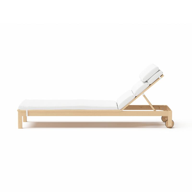 Kooper 2 Piece Sunbrella Outdoor Patio Chaise Lounges With Cushions