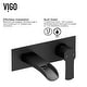 preview thumbnail 22 of 22, VIGO Cornelius 3" H Single Handle Wall Mount Bathroom Faucet