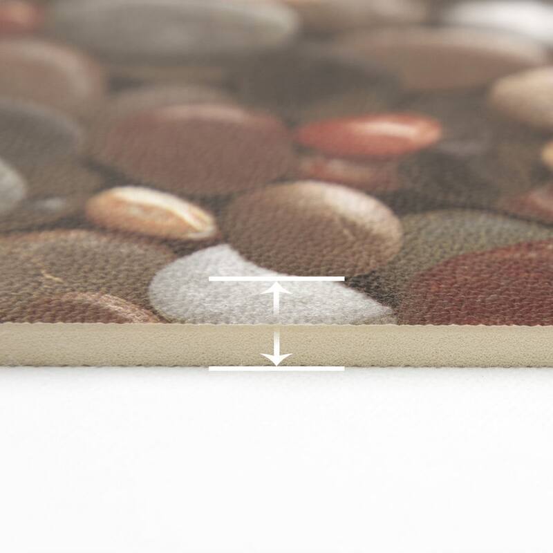 Ray Star printed kitchen wonderful mat cobblestone pattern