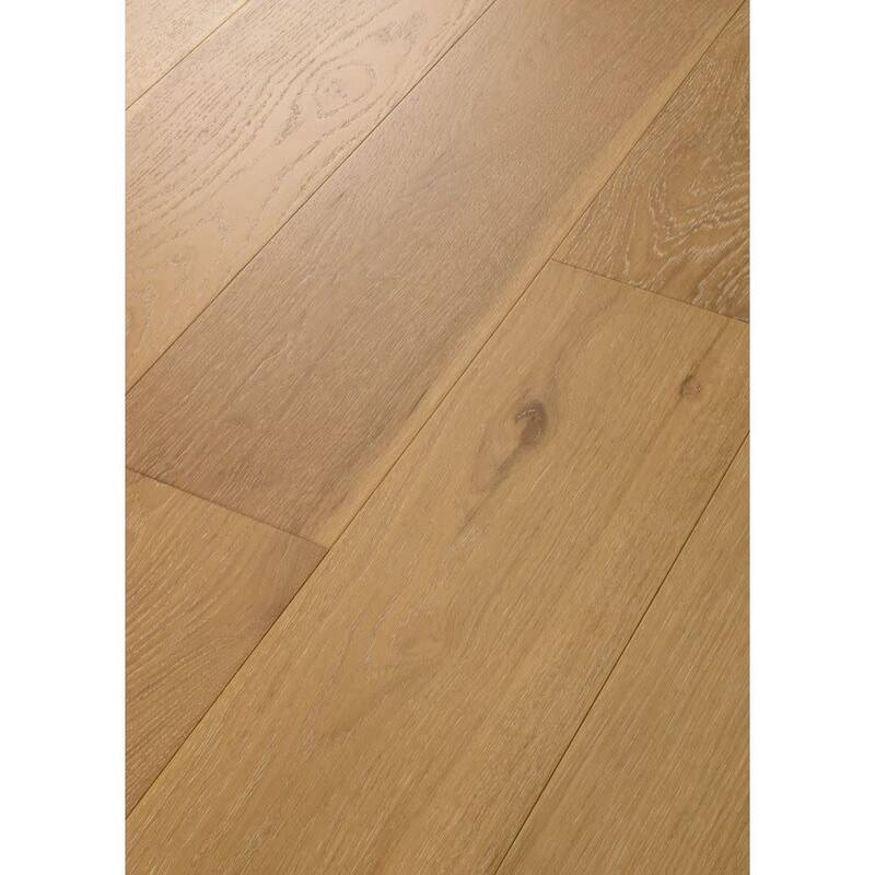 Shaw SW753 Utmost 8" Wide Wire Brushed Engineered White Oak Hardwood