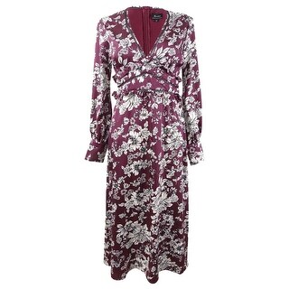 lipsy bardot flower trim midi dress