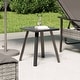preview thumbnail 1 of 4, vidaXL Patio Table Anthracite 13.4"x13.4"x15" Steel