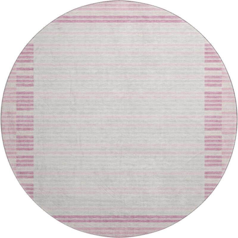 Premium Washable Super Soft Border Geo Mayfield Rug