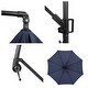 preview thumbnail 25 of 49, Best Choice Products 10ft Offset Hanging Market Patio Umbrella