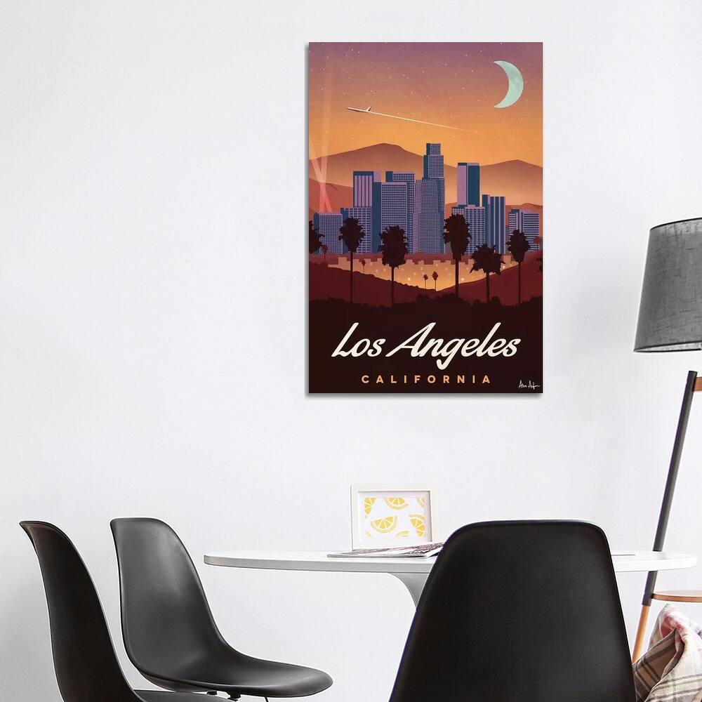 iCanvas "Los Angeles" by IdeaStorm Studios Canvas Print