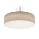 Option Satin Nickel / Jute / White
