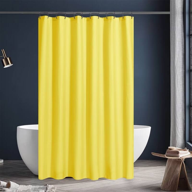 Fabric Water Repellent Shower Curtain Liner