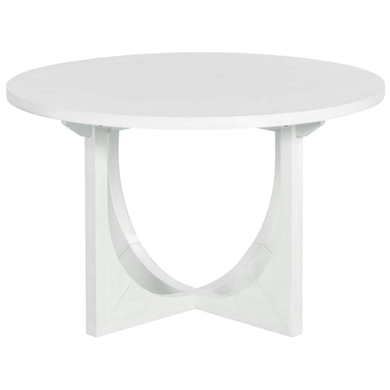 SAFAVIEH Couture Clarastella Round Wood Dining Table - 48"W x 48"D x 30"H