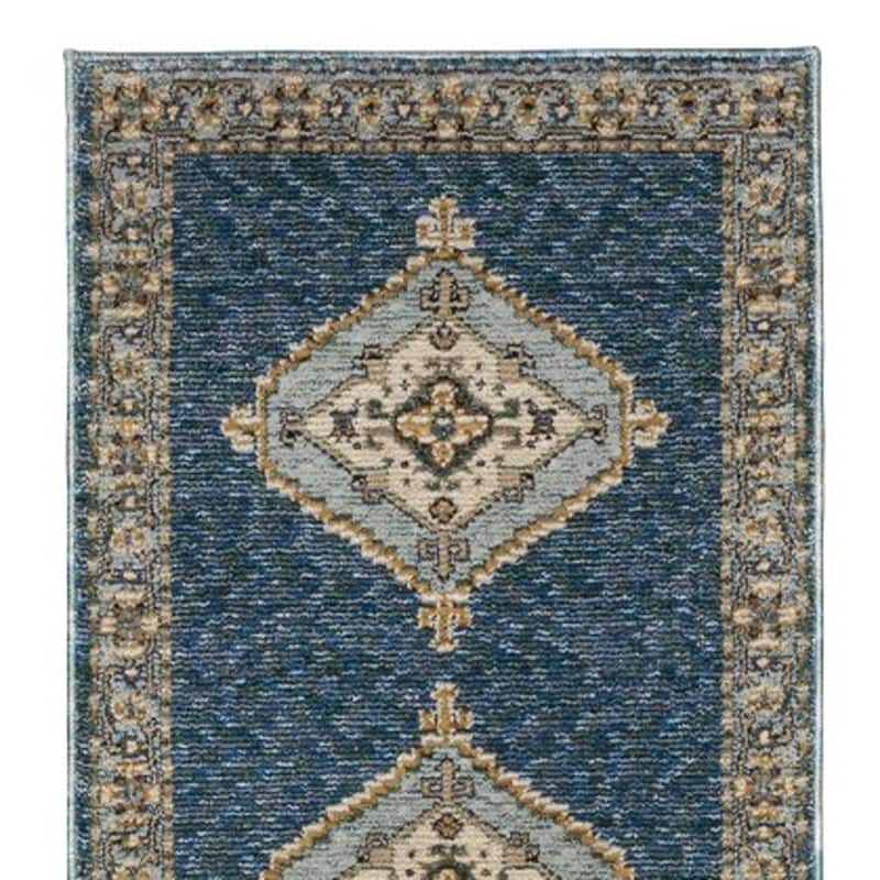 HomeRootsMedallion Bohemian Rectangle Area Rug