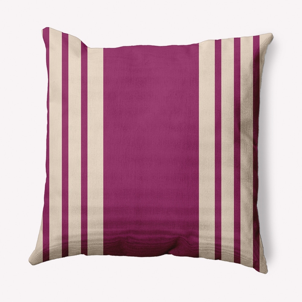 Stripe Indoor/Outdoor Throw Pillow