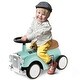 preview thumbnail 24 of 25, Kids Sit to Stand Vehicle with Working Steering Wheel and Under Seat Storage - 23" x 10.5" x 13.5" (L x W x H)