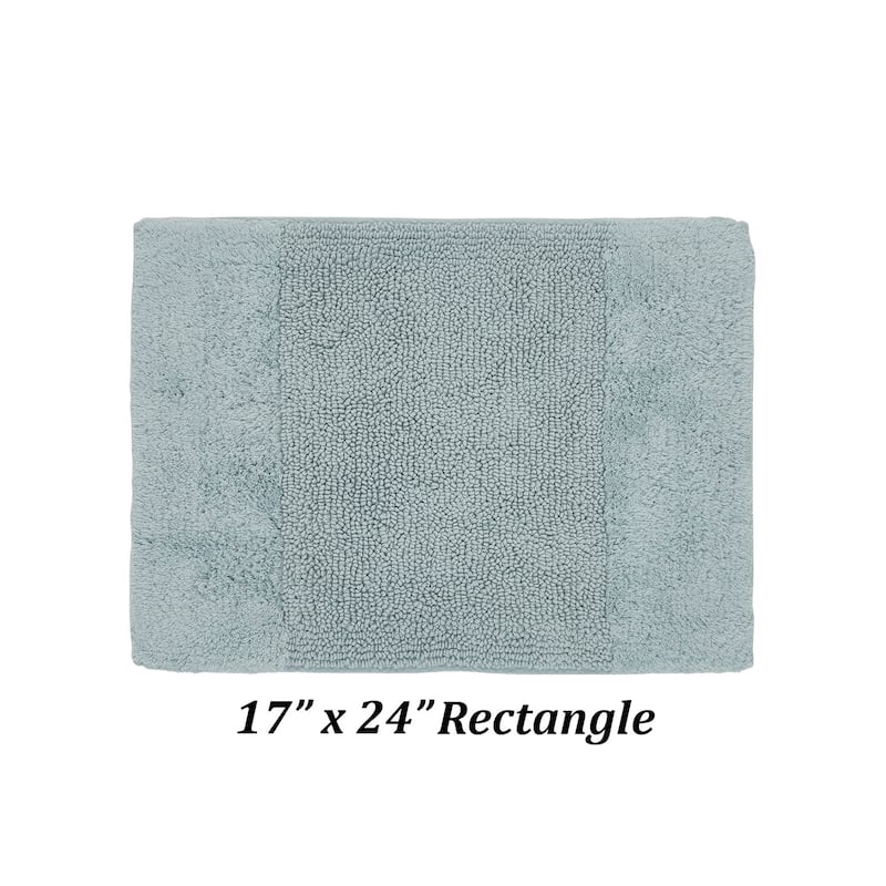 Better Trends Bath Rug 100% Cotton Water Absorbent Tufted Bathroom Rugs for Shower, Sink Mats Machine Wash Granada Collection