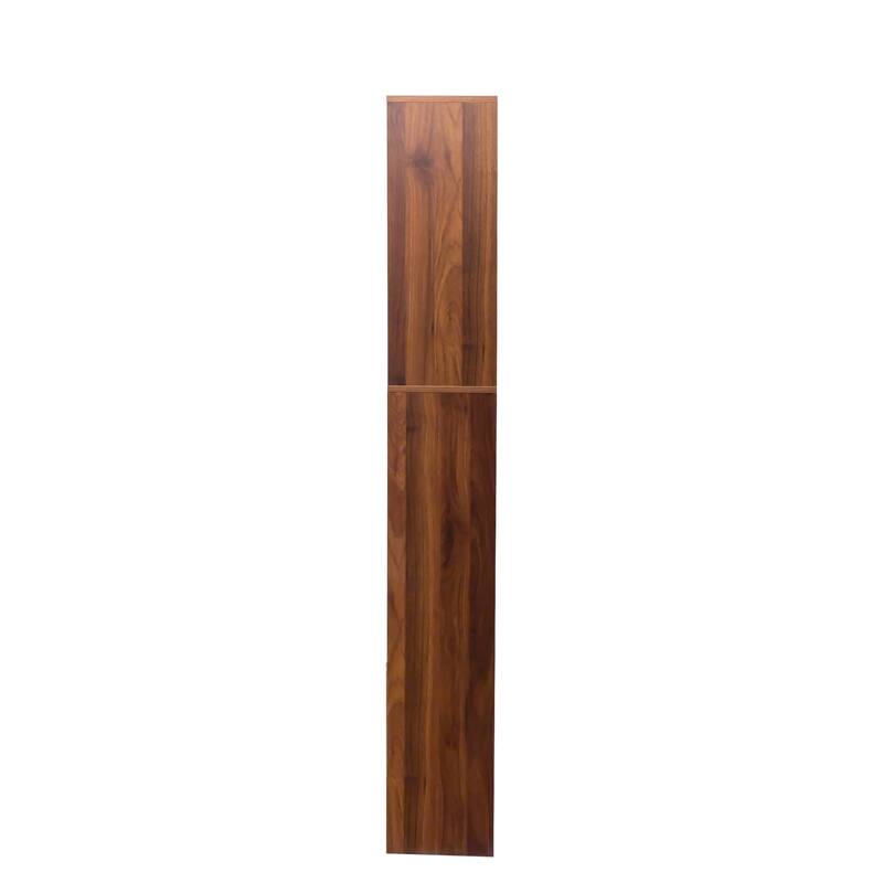70.87" Tall Bookshelf with 10 Cubes and 3 Doors, 4-Tier Bookshelf, Open Shelf Bookcase with Cabinet, Modern Cube Storage