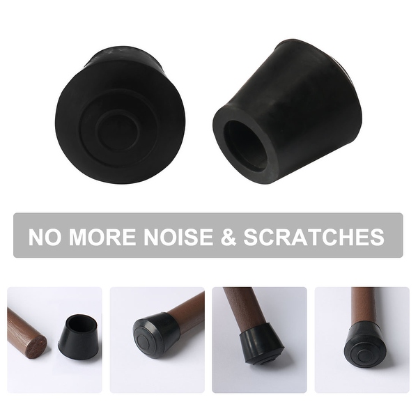 Rubber Furniture Chair Leg Cap Tip Cup Feet Cover 3 8