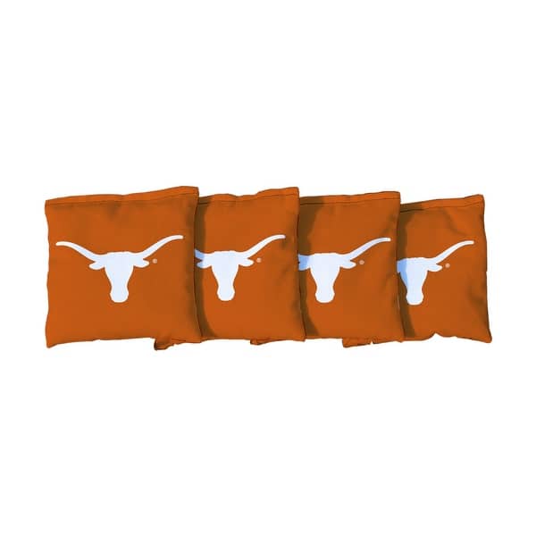 slide 2 of 3, Texas Longhorns Burnt Orange Cornhole Bags All-Weather Resin Filled
