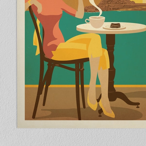 TNND Poster Vintage In Metallo Coffee Company Greyhound - Cartello Decorativo 20x30 Cm Con Effetto Ruggine - Arredamento Da Parete Per Bar, Pub, Cucina, Garage - 4