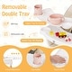 preview thumbnail 6 of 16, Babyjoy Baby High Chair Wooden Feeding Chair with 4-Gear Tray & - See Details
