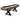 Hathaway Excalibur 9-ft Shuffleboard Table - Driftwood Finish