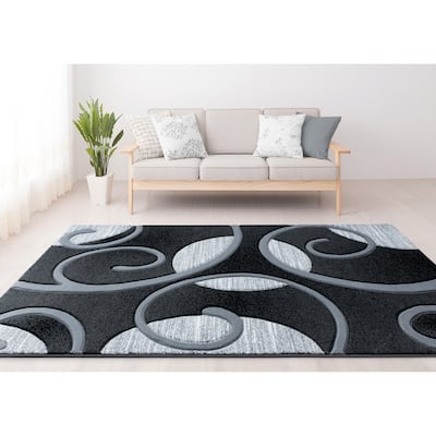 Porch & Den Damascus Hand-Carved Area Rug