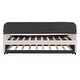preview thumbnail 4 of 7, Upholstered Daybed with Trundle Twin Size Sofa Bed Frame No Box Spring Needed, Linen Fabric(Gray)