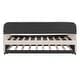 preview thumbnail 20 of 34, Upholstered Sofa Bed Frame Twin Size Daybed w/ Pull-out Twin Size Bed