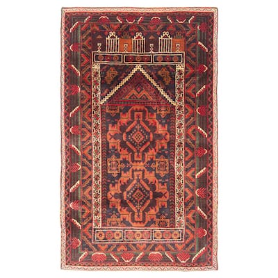 Teimani Brown Rug 2'10" x 5'1" - 2'10 x 5'1