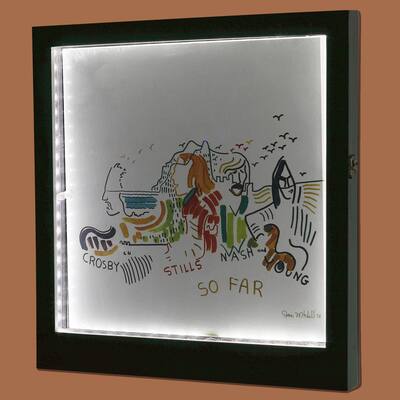 LED Record Album Frame