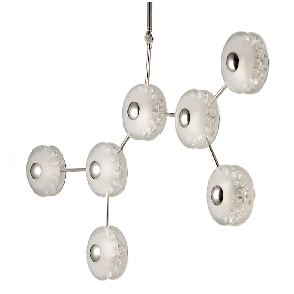 Studio M SM23877 Peony 7 Light 50" Wide LED Abstract Multi Light