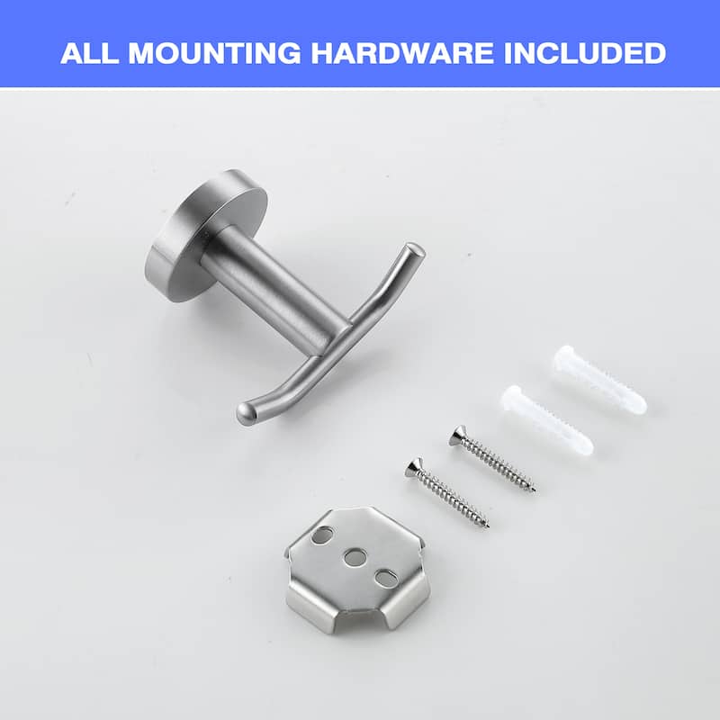 Wall Mounted Towel Hook Bathroom Robe Hook