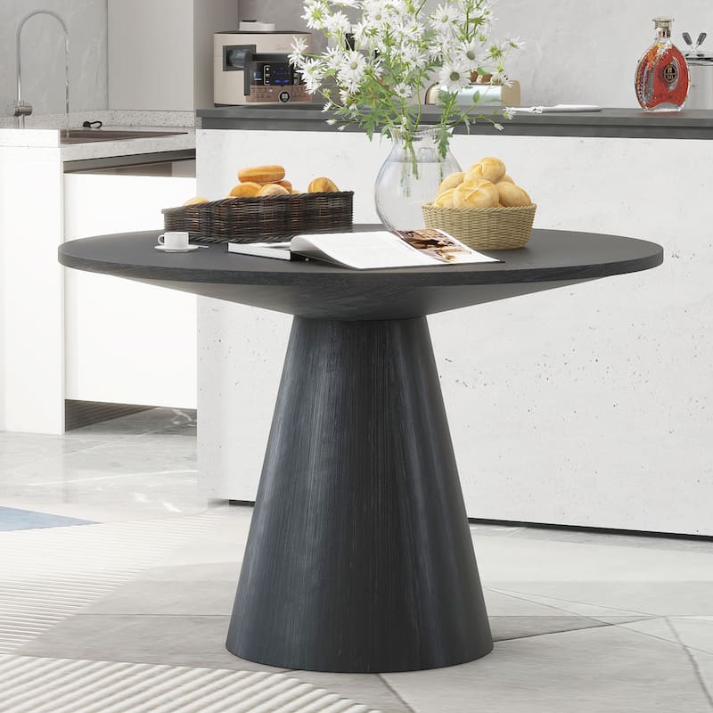 Cross Leg Round Dining Table