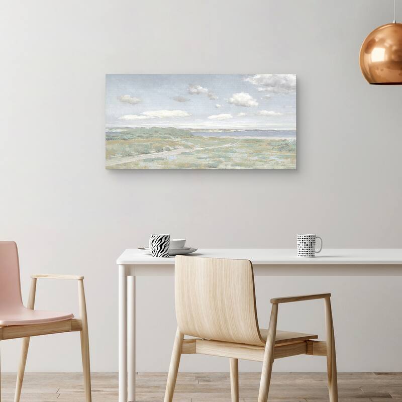 Path to the Water Canvas Art Print