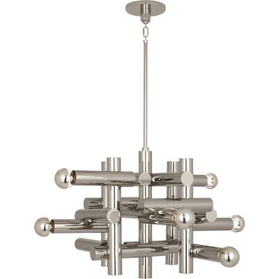 Robert Abbey S906 Eight Light Chandelier Jonathan Adler Milano Po - One Size