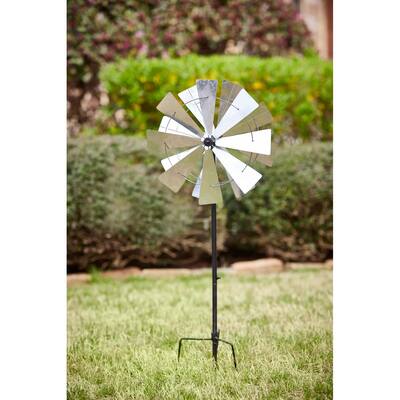 Southern Patio Windmill Wind Spinner Yard Stake