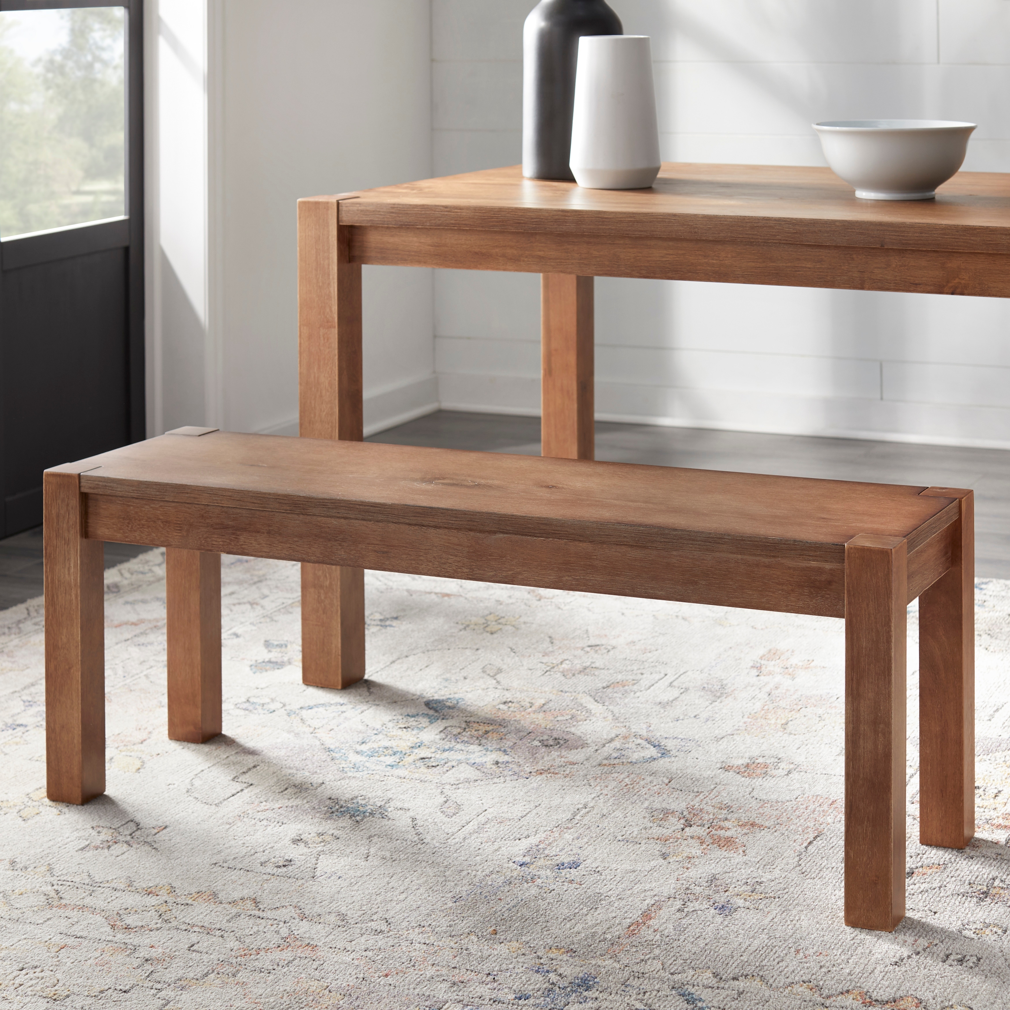Simple cheap dining bench