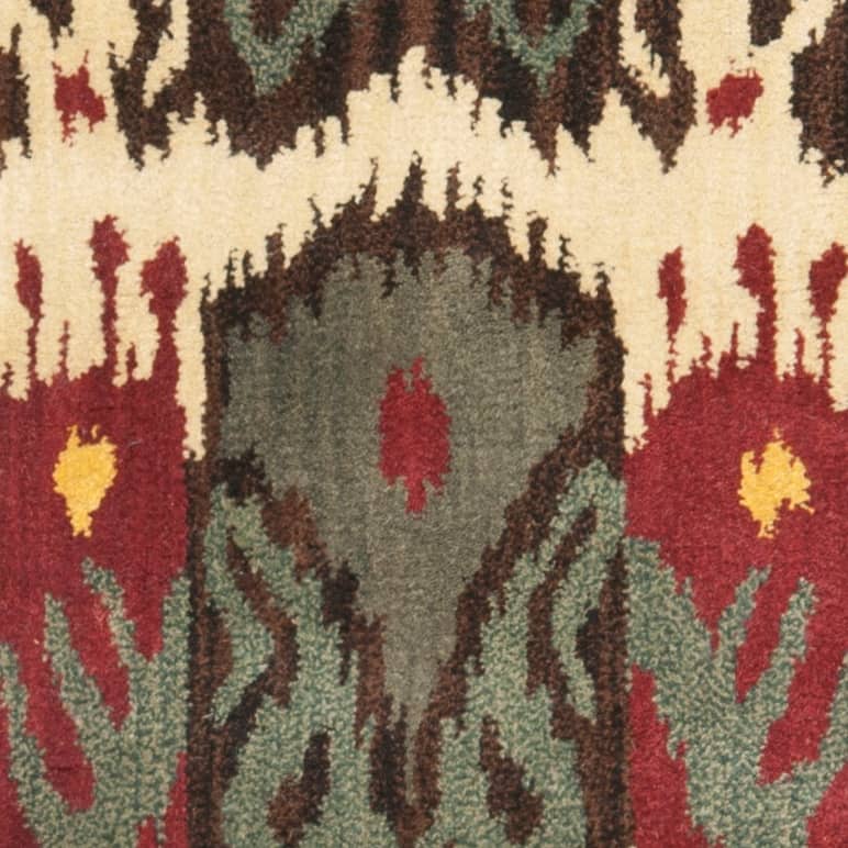 SAFAVIEH Handmade Ikat Shianne Modern Wool Rug