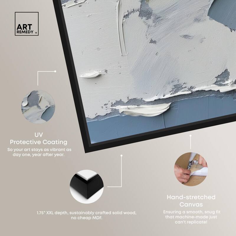 Pebble Path I Canvas by Art Remedy