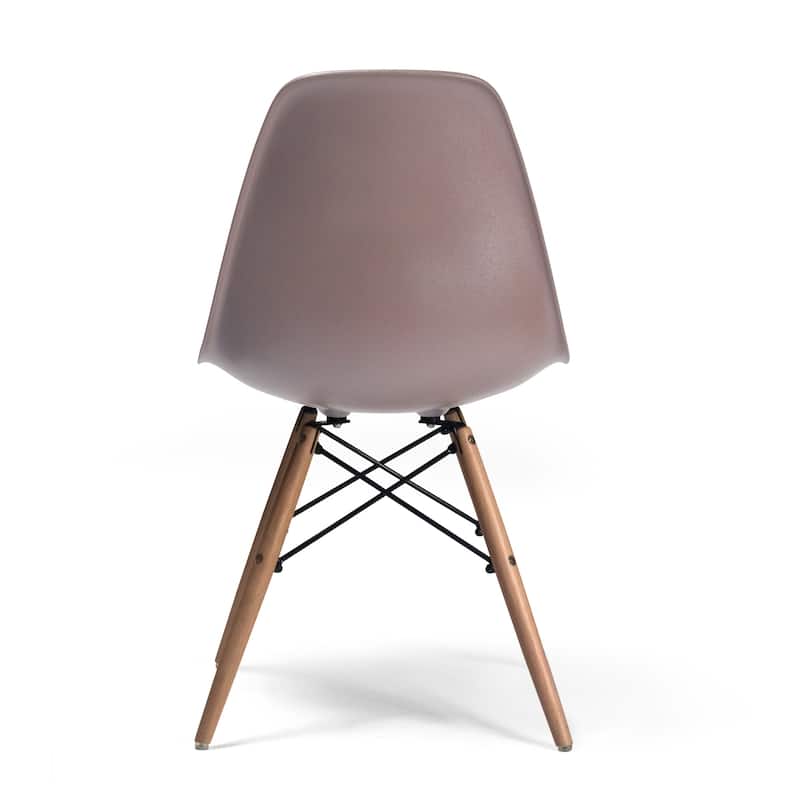 Paris-2 Side Chairs with Natural Legs (Set of 2)