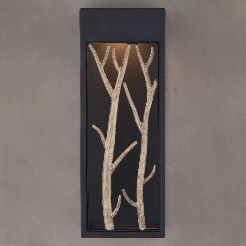 Bellevue Single Light 16" Tall LED Outdoor Wall Sconce