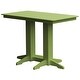 preview thumbnail 11 of 40, Poly Lumber Bar Table 5' - Tropical Lime